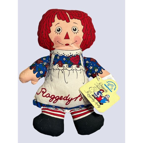 Applause Raggedy Ann Doll 7" Collectible Plush Toy - Picture 2 of 11